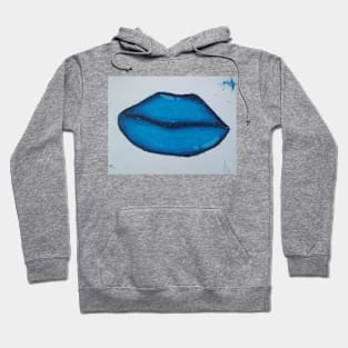 Blue Lips Hoodie